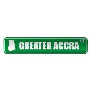   GREATER ACCRA ST  STREET SIGN CITY GHANA
