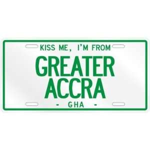   AM FROM GREATER ACCRA  GHANA LICENSE PLATE SIGN CITY