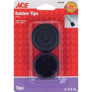 Ace Shepherd Hardware 9226/ACE Ace Black Rubber Leg Tip 1 1/2 (Card 