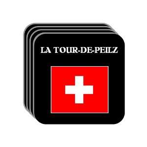  Switzerland   LA TOUR DE PEILZ Set of 4 Mini Mousepad 