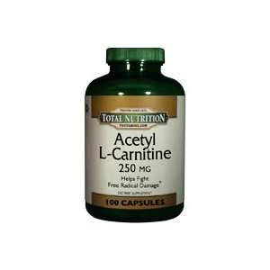  Acetyl L Carnitine 250 Mg.   100 Capsules Health 