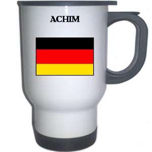  Germany   ACHIM White Stainless Steel Mug Everything 