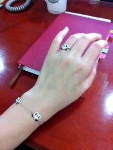New Korean Style Cute Panda Ring Animal Fashion Lady Finger Ring Free 
