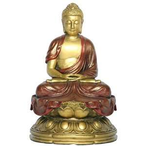  Chinese Buddha in Meditation, 4.5H Statue Sculpture