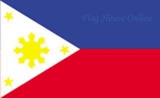 Annin Nyl Glo 2x3 Philippines Filipino Flag A196751  
