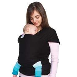 New ORGANIC Moby Wrap Baby Carrier/Sling LICORICE So soft Great for 