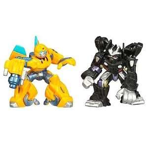    Transformers Robot Fighters   Bumblebee Vs. Barricade Toys & Games