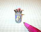 Miniature Carradus Tin Can of Worms #2 for DOLLHOUSE Mi