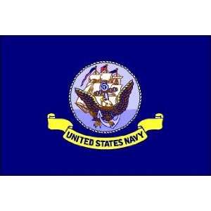  3 x 5 Feet Navy Nylon   outdoor Military Flag Made in US 