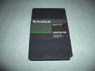 Fujifilm BetaCam SP Tape 30 minutes M321SP 30M  