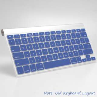 Blue Keyboard Cover Case Protector for Apple Macbook Air Pro 13 15 17 