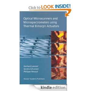   and Microspectrometers Using Thermal Bimorph Actuators (Microsystems