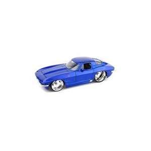    1963 Chevy Corvette Sting Ray Split Window 1/24 Blue Toys & Games