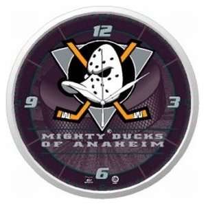  Anaheim Mighty Ducks Round Clock