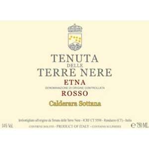 2008 Tenuta Della Terre Nere Calderara Sottana Etna Rosso Doc 750ml