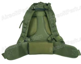 Large Molle 1000D Combat Patrol Pack Hiking Backpack Olive Drab  