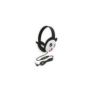   Califone Kids Stereo/PC Headphone Panda 3.5mm Plug Electronics