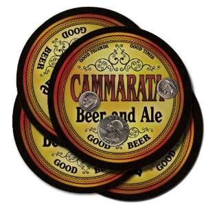  CAMMARATA Family Name Beer & Ale Coasters 