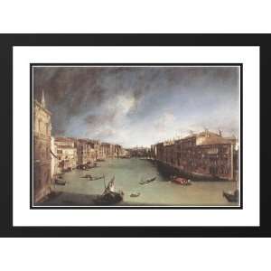  Canaletto 38x28 Framed and Double Matted Grand Canal 