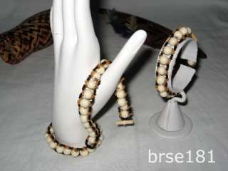 Biojewels Bracelets w/Açai, Tento, Woods Chips & Seeds