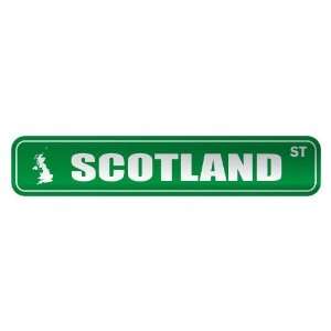   SCOTLAND ST  STREET SIGN COUNTRY
