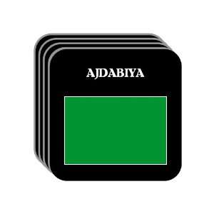  Libya   AJDABIYA Set of 4 Mini Mousepad Coasters 