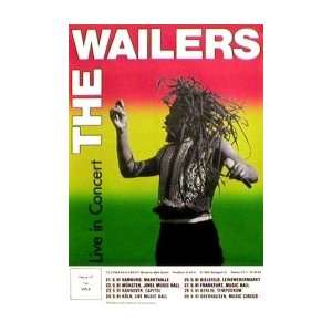 WAILERS Live in Concert 1991 Music Poster 