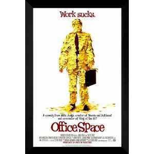  Office Space FRAMED 27x40 Movie Poster