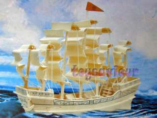 Woodcraft Construction Kit Ancient Ming Dynasty Sail Boat Ship