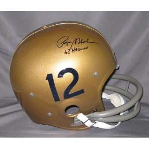  Navy 64 Cotton Bowl RK   Autographed College Helmets 