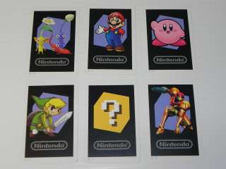 Nintendo 3DS Game System AR 3D Character Cards Mario Samus Kirby Link 
