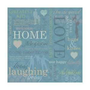  Karen Foster Adoption Paper 12X12 Collage KFAD PP 64180 