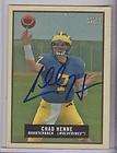 2009 topps magic chad henne rc autograph michigan wolve buy
