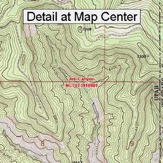   Map   Jim Canyon, Utah (Folded/Waterproof)