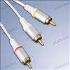   RCA Audio Video 1080P Cable for iPad 2 3 iPhone 4 4S iPod Touch AC31