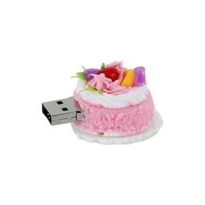  8GB Delicious Cake Shape Flash Drive (Pink) Electronics