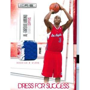 2010 Rookies & Stars Authentic Al Farouq Aminu Rookie Game Worn Patch 
