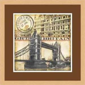    Great Britain by Tina Chaden   Framed Artwork