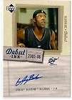   06 ANDRAY BLATCHE UD ROOKIE DEBUT INK ROOKIE AUTO WASHINGTON WIZARDS