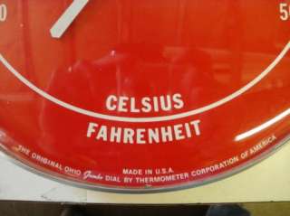 Enjoy Coke Celsius/Fahrenheit 12 thermometer, Made in U.S.A. Free 