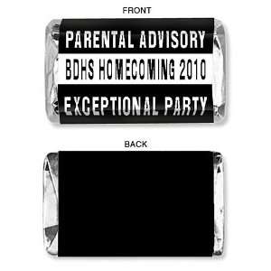  Parental Advisory Personalized Mini Candy Bar Wrapper 