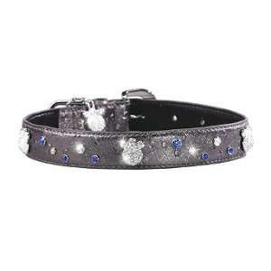  Paws and Sprinkles Collar   White, M 14 18 neck 
