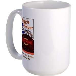 Haggis Helper Funny Large Mug by   Kitchen 