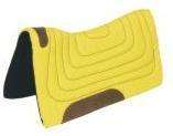 Wither Relief Western Saddle Pad Yellow  