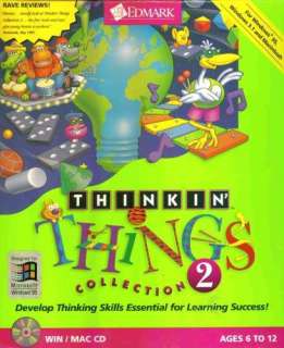 Thinkin Things Collection 2 w/ Manual MAC CD game  