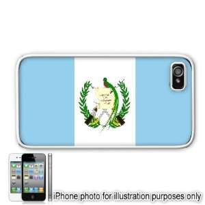   Guatemalan Flag Apple Iphone 4 4s Case Cover White 