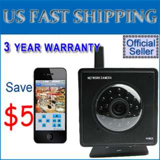 Wireless Security IP Network Camera WiFi Internet Webcam With US Mains 