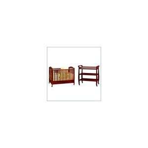  AFG Jeanie Classic Baby Crib and Nadia II Changing Table 