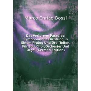   Und Orgel (German Edition) (9785874998295) Marco Enrico Bossi Books