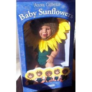    Anne Geddes 15 African American Baby SunFlowers Doll Toys & Games